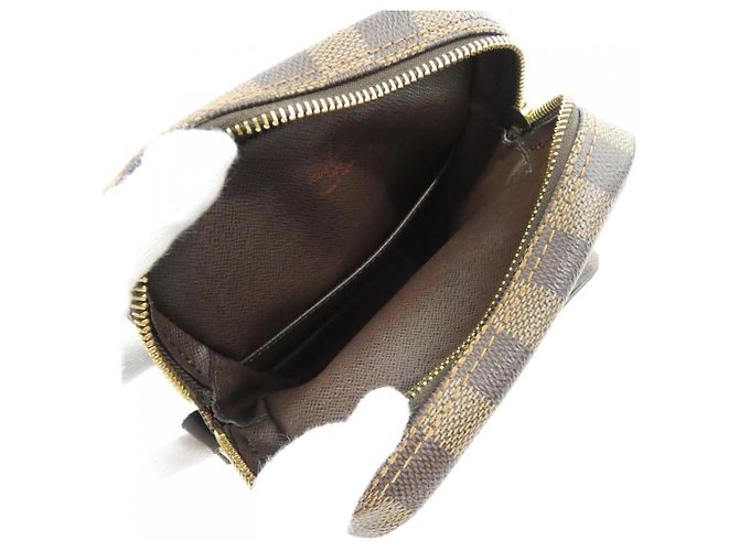 Borsa a tracolla Louis Vuitton Damier Amazon Marrone - vista 10