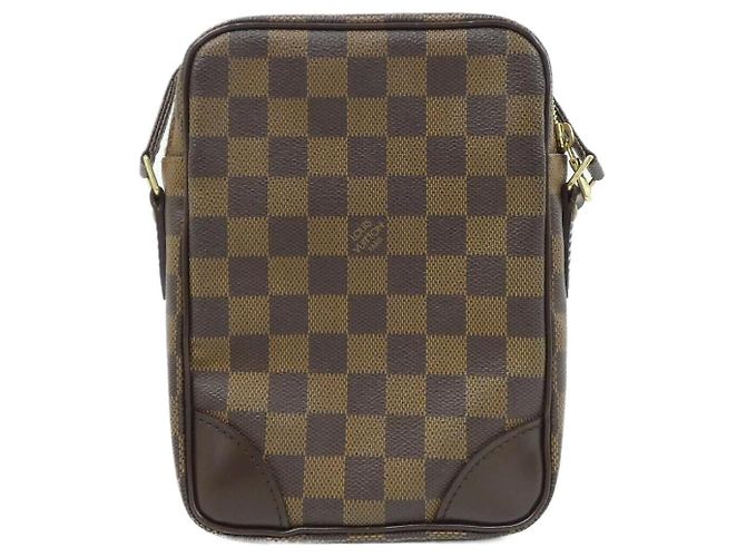 Borsa a tracolla Louis Vuitton Damier Amazon Marrone - vista 2