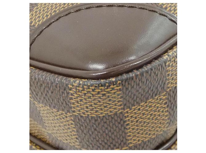 Borsa a tracolla Louis Vuitton Damier Amazon Marrone - vista 3