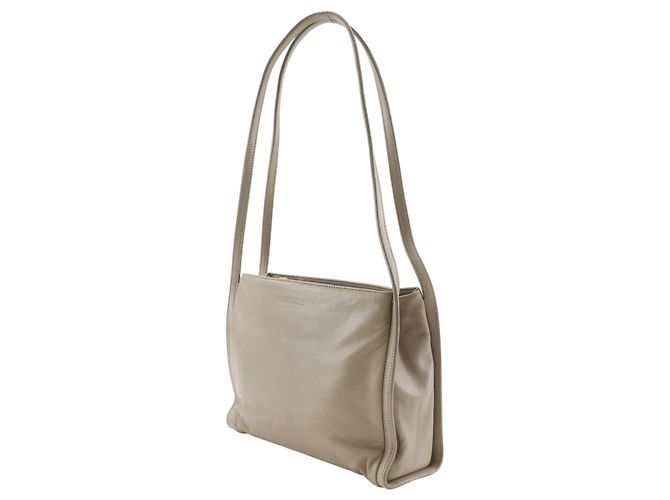 Borsa a tracolla in agnello Loewe Marrone Beige - vista 2