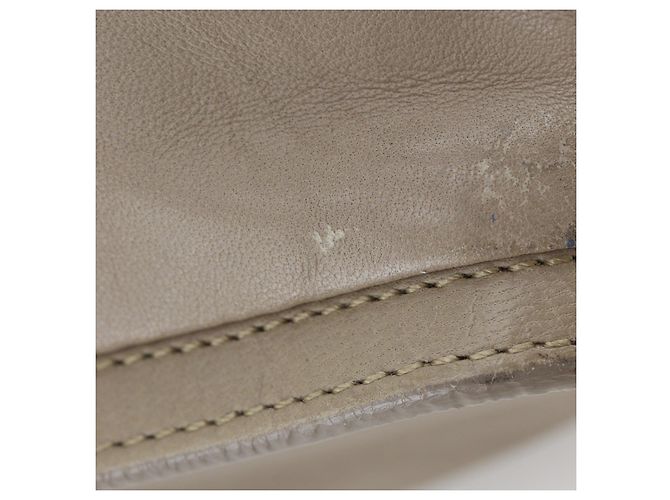 Borsa a tracolla in agnello Loewe Marrone Beige - vista 6