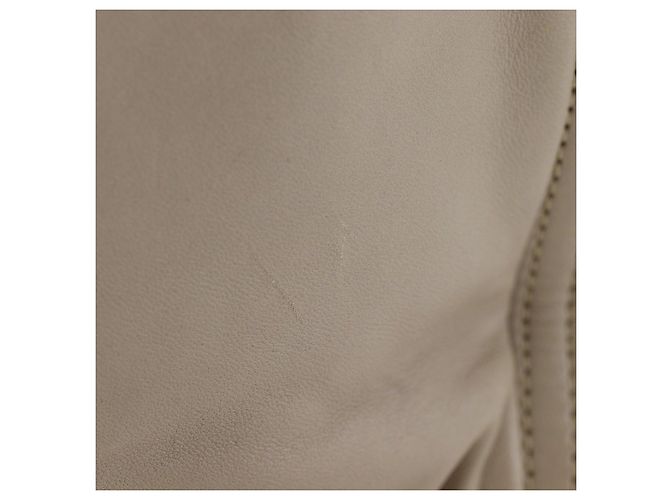 Borsa a tracolla in agnello Loewe Marrone Beige - vista 7