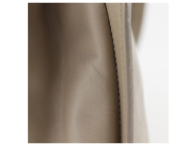 Borsa a tracolla in agnello Loewe Marrone Beige - vista 8