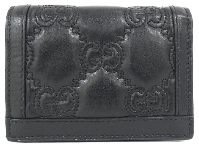Portafoglio Gucci GG Matelassé in pelle Nero - vista 2