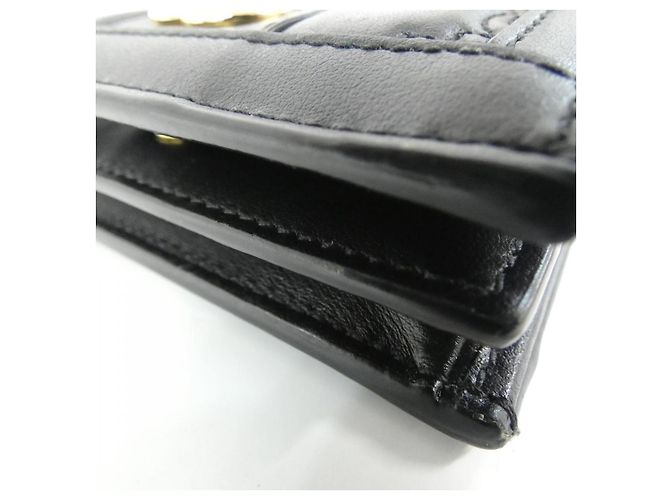 Portafoglio Gucci GG Matelassé in pelle Nero - vista 3