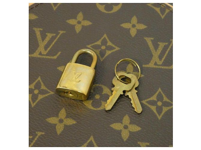 Borsa Louis Vuitton Monogram Marrone - vista 3