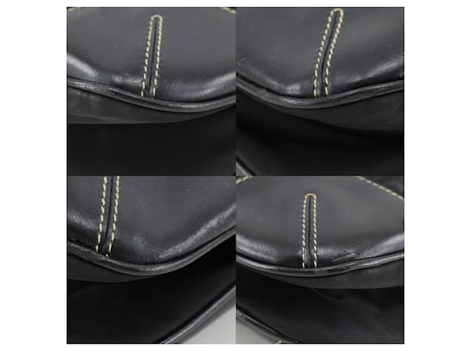 Borsa a tracolla in nylon Prada Nero - vista 4