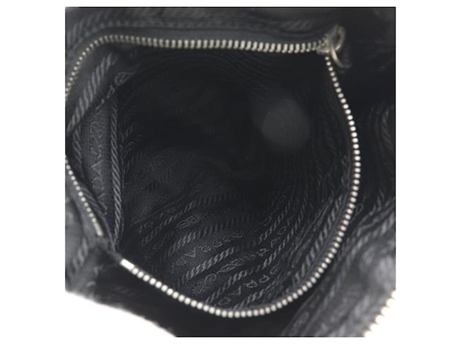 Borsa a tracolla in nylon Prada Nero - vista 6