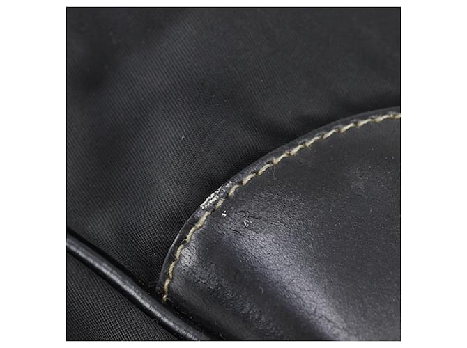Borsa a tracolla in nylon Prada Nero - vista 7