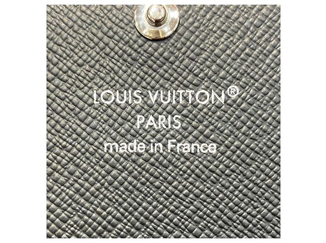 Tarjetero Louis Vuitton Enveloppe Monogram Eclipse Negro - vista 4