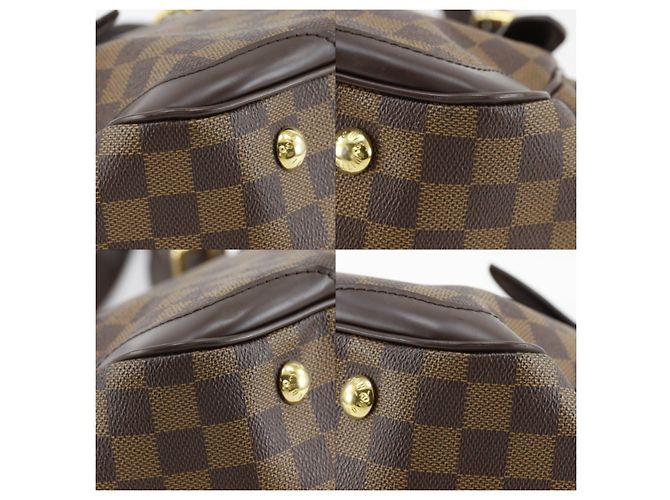 Borsa Tote Louis Vuitton Verona MM Damier Marrone - vista 4