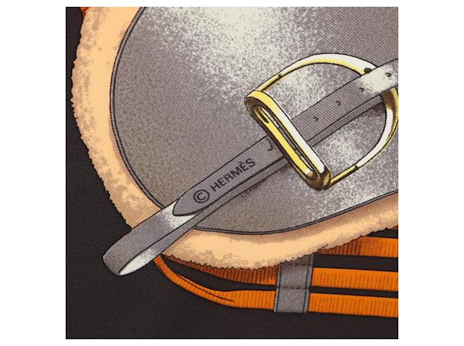 Hermès Sciarpa in seta Carré90 Jumping Hermes Multicolore - vista 2