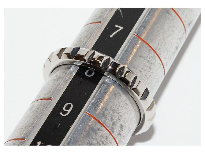 Boucheron Quatre Clou De Paris Pt950 Ring Größe 48 Silber Metallisch - Ansicht 2