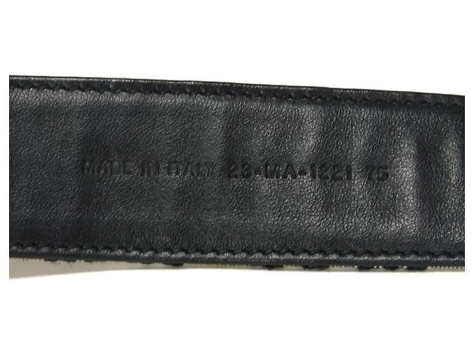 Christian Dior Cinturón Dior 30 Montaigne de algodón Castaño Beige - vista 9