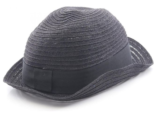 Chanel Hut aus Baumwolle Schwarz - Ansicht 2