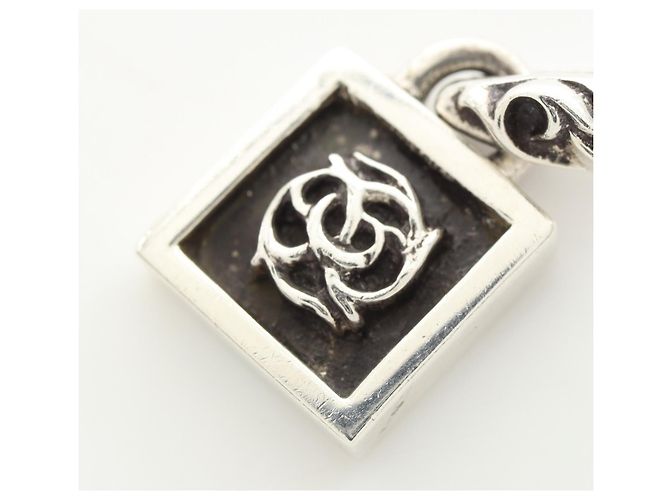 Chrome Hearts FRAMED FLRL Silver Pendant Silvery Metallic - view 5