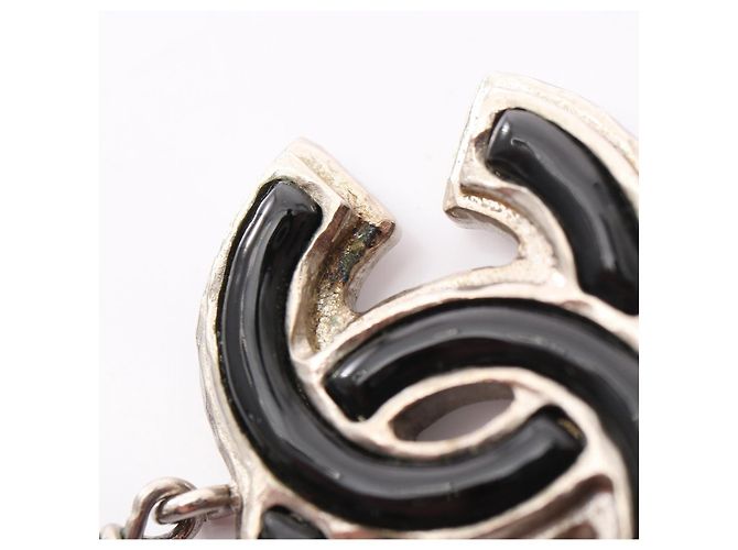 Collar Chanel Coco Mark Plata Metálico - vista 7