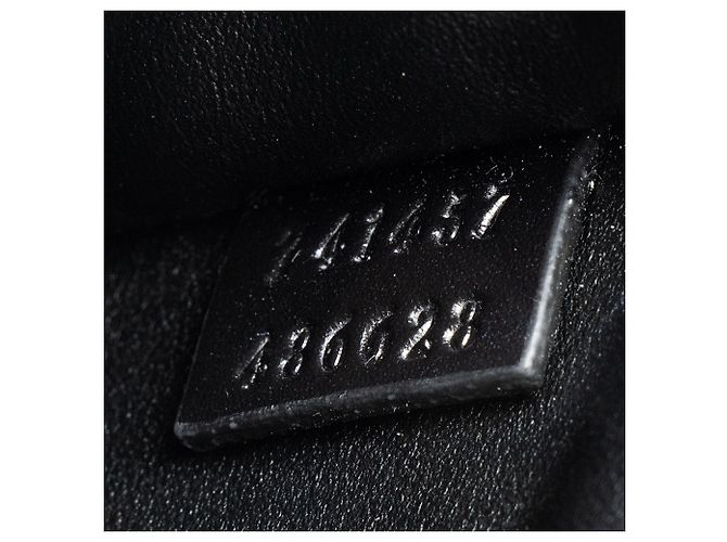 Mini borsa a tracolla Deco in pelle di vitello Gucci Nero - vista 6