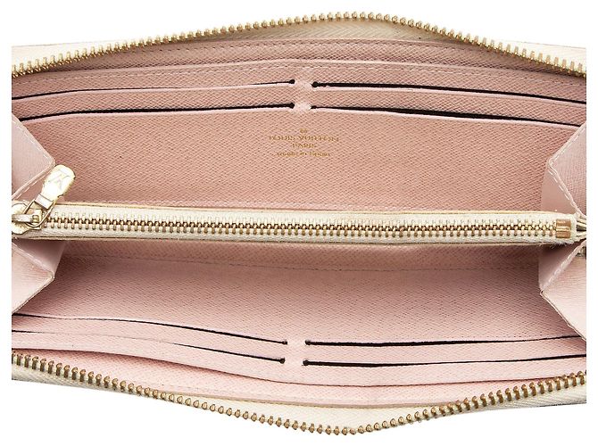 Portafoglio Louis Vuitton Damier Azur Clemence Blu - vista 5