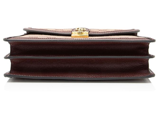 Gucci GG Canvas Ophidia Small Top Handle Rosso - vista 3