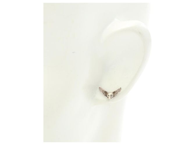 CHROME HEARTS FOTI MAHALIA Silberohrring - vista 4