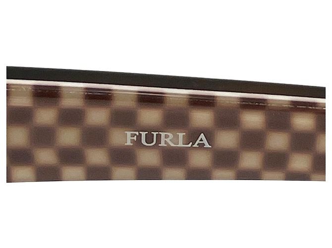 Gafas de sol Furla marrones de plástico SU4926J Castaño - vista 8