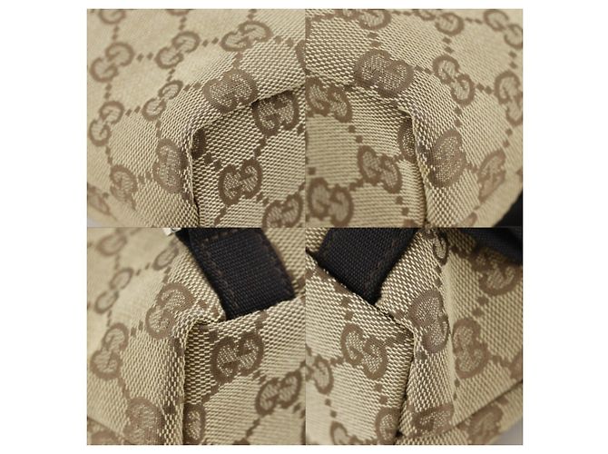 Zaino Gucci GG Canvas Marrone - vista 4