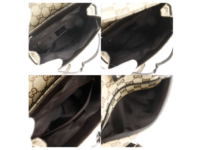 Zaino Gucci GG Canvas Marrone - vista 6