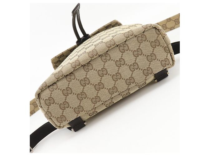 Zaino Gucci GG Canvas Marrone - vista 8