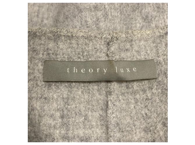 Abrigo theory luxe MOTION MARIO Castaño - vista 9