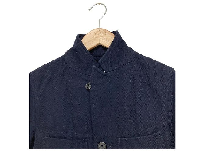 Autre Marque FWK by Engineered Garments Elbow Patch Work Jacket Blue Navy blue - view 4