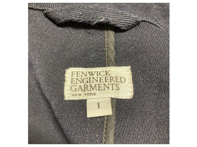 Autre Marque FWK by Engineered Garments Elbow Patch Work Jacket Blue Navy blue - view 8