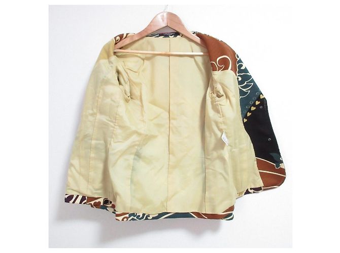 Autre Marque Chaqueta de lana entallada LEONARD Multicolor - vista 4