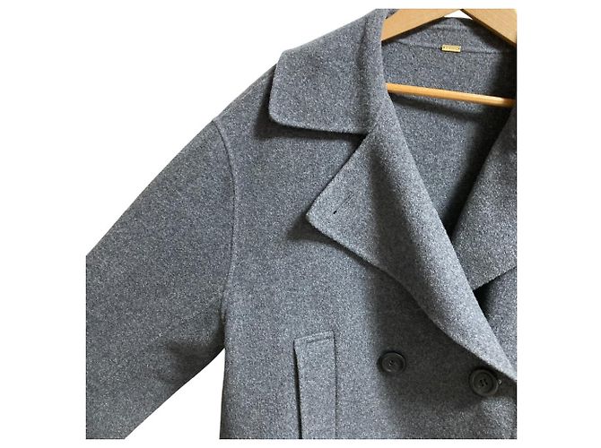Autre Marque Cappotto corto a doppio lato Mila Owen Marrone - vista 2
