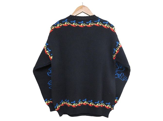 Stella Mc Cartney Stella McCartney Fantasia Mickey Strickpullover Schwarz Mehrfarben - Ansicht 2