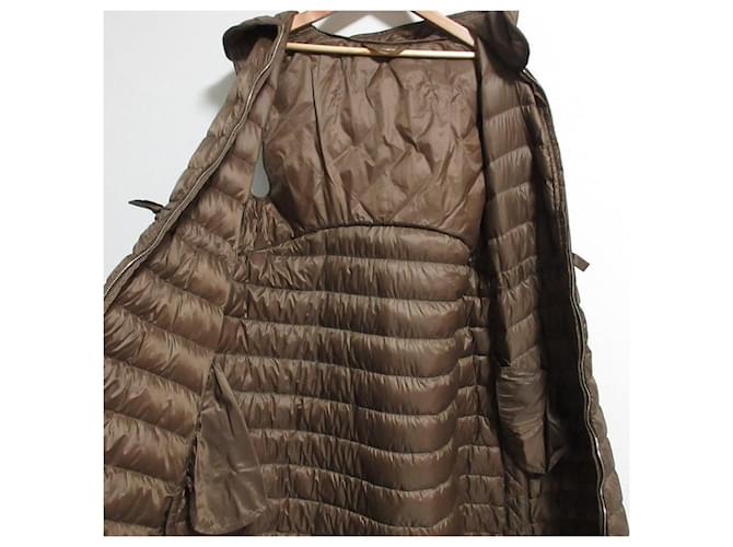 Chaleco largo acolchado The Cube Down Max Mara Castaño - vista 4