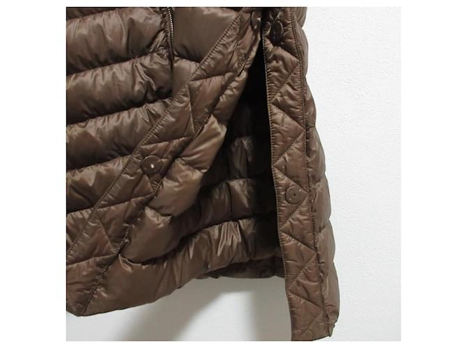 Chaleco largo acolchado The Cube Down Max Mara Castaño - vista 6