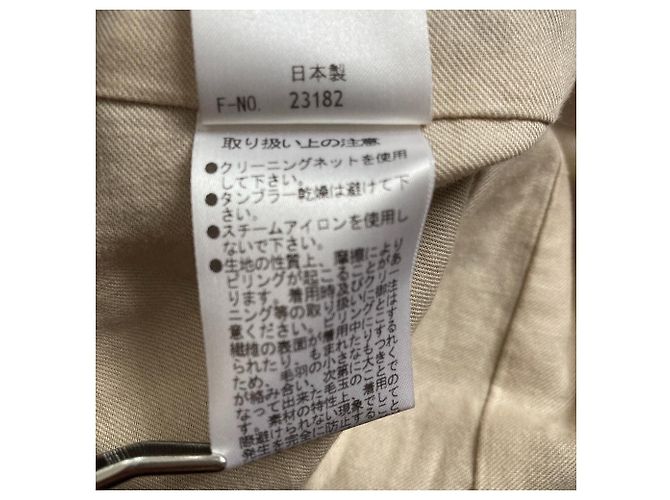 Autre Marque Abrigo de lana Chester Boutique nicole Beige - vista 6