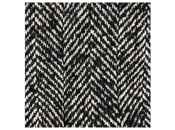 Autre Marque Blusón de Tweed Herringbone BEAUTY&YOUTH UNITED ARROWS Negro - vista 12