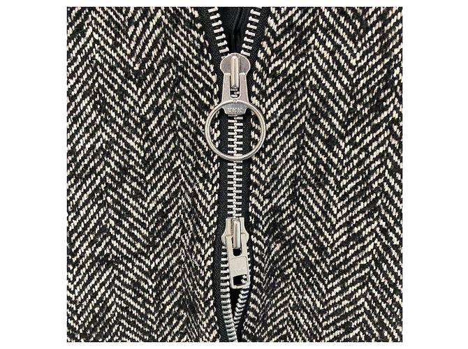 Autre Marque Blusón de Tweed Herringbone BEAUTY&YOUTH UNITED ARROWS Negro - vista 6