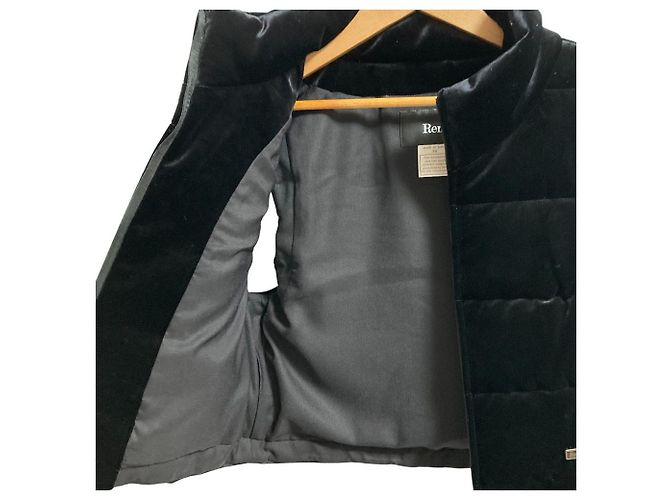 Autre Marque Chaleco de terciopelo Rene Negro - vista 5