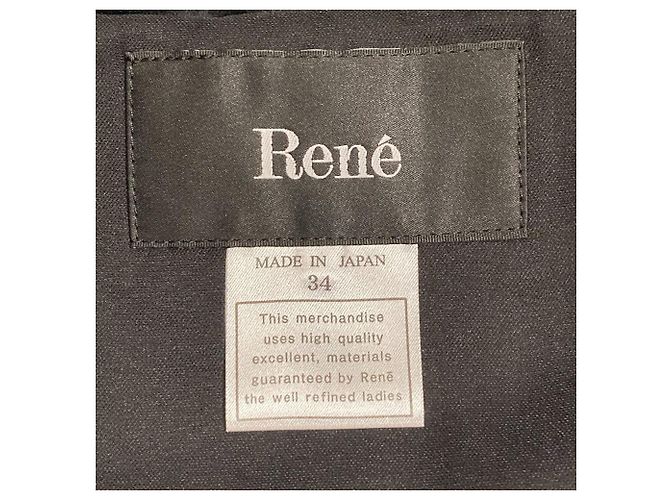 Autre Marque Chaleco de terciopelo Rene Negro - vista 7