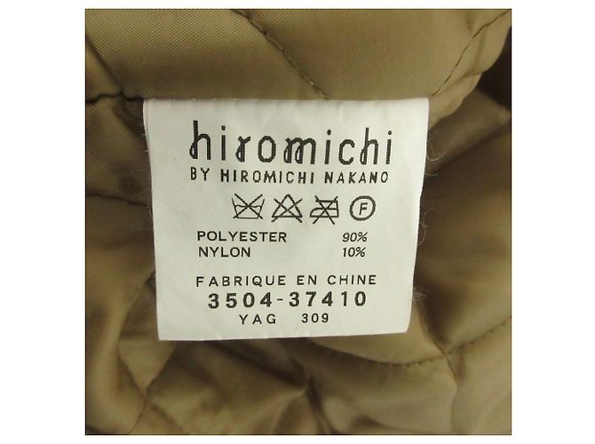 Autre Marque Abrigo 2way N3B Hiromichi Nakano Castaño - vista 8