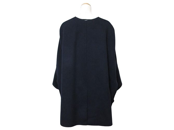 Capa corta de lana Emilie de Max Mara Azul Azul marino - vista 2