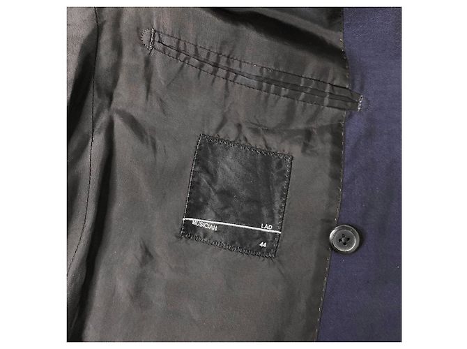 Autre Marque Chaqueta entallada LAD MUSICIAN Azul Azul marino - vista 6