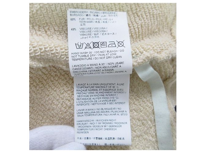 Off White Moletom Pullover Off-White OWBA026E19F30094 Bege - vista 10
