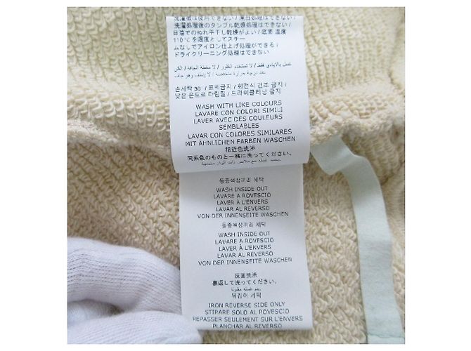 Off White Moletom Pullover Off-White OWBA026E19F30094 Bege - vista 11