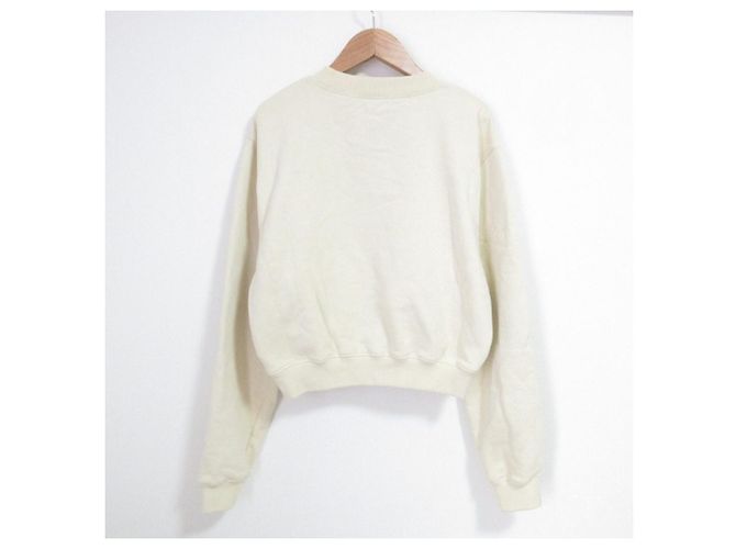 Off White Moletom Pullover Off-White OWBA026E19F30094 Bege - vista 2