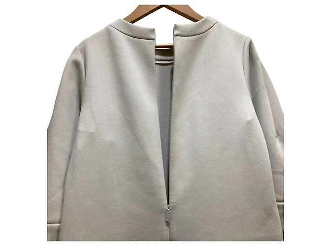 Autre Marque Rene Langarmkleid Braun Grau - Ansicht 6