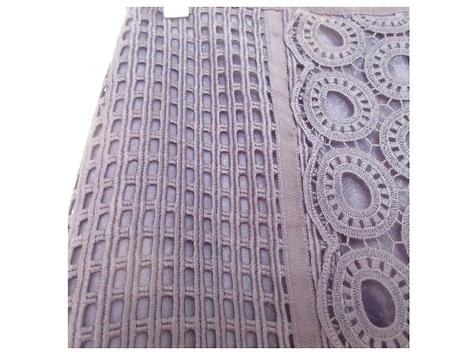 Autre Marque Falda de encaje de crochet ADORE Azul Azul marino - vista 3